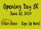 Cedar House Opening Day 5k