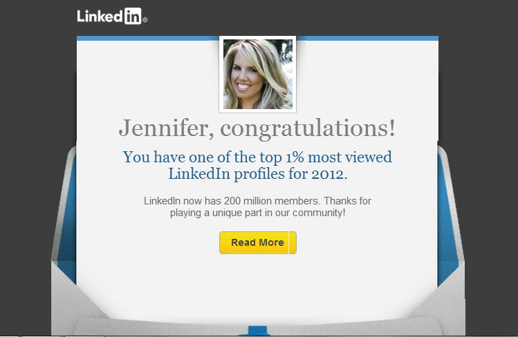 Jennifer Sherlock a Top Member of the LinkedIn Commununity